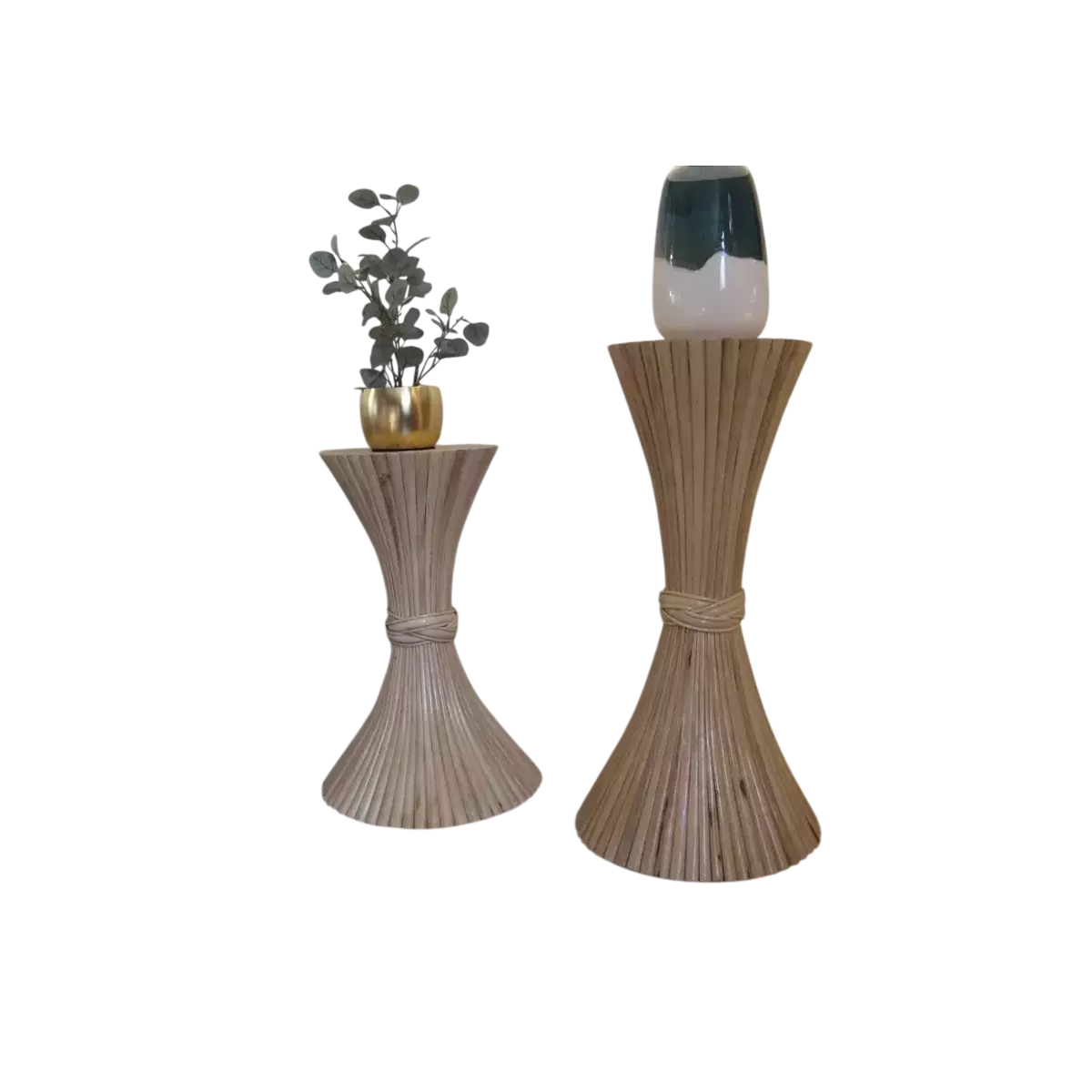Colonne Gerbe de Blé H.78 cm Naturel