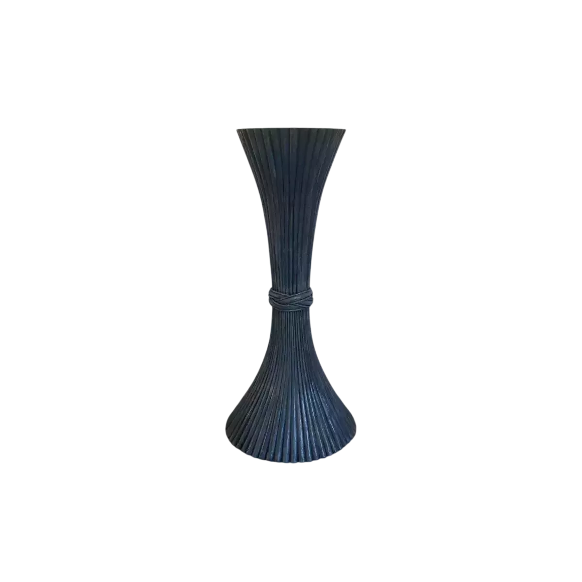 Colonne Gerbe de Blé H.92 cm Bleu