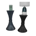 Colonne Gerbe de Blé H.78 cm Bleu