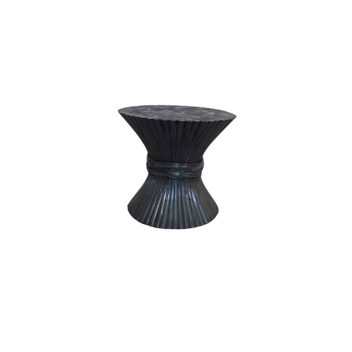Colonne Gerbe de Blé H.40 cm Bleu