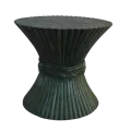 Colonne Gerbe de Blé H.40 cm Vert Foncé
