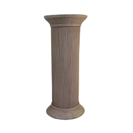 COLONNE EN ROTIN