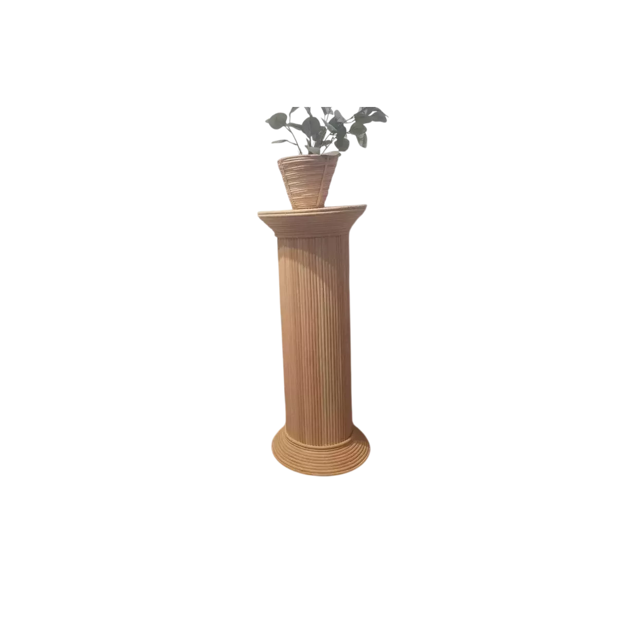 Colonne Romaine en Rotin H.67 cm Naturel