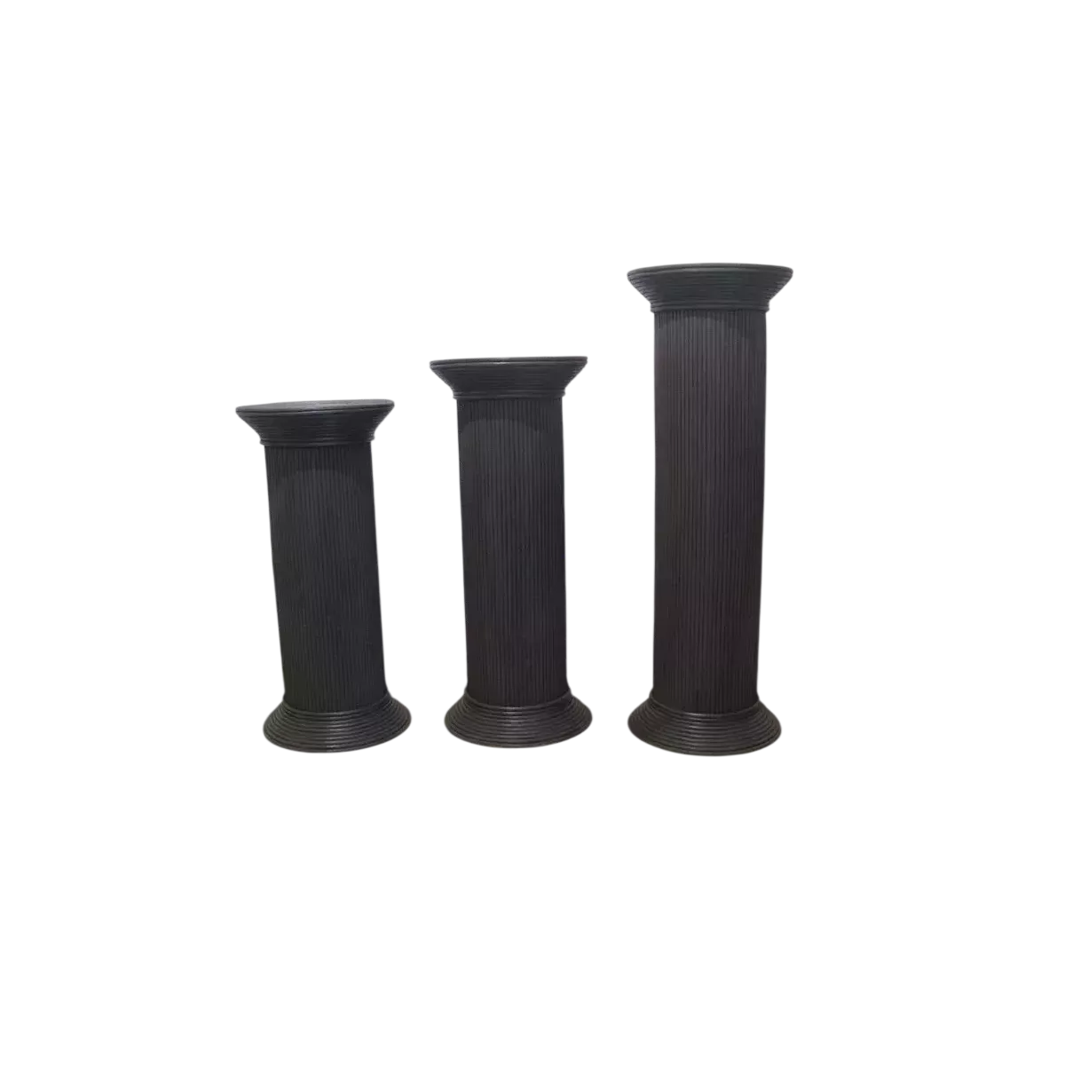 Colonne Romaine en Rotin H.67 cm Titan