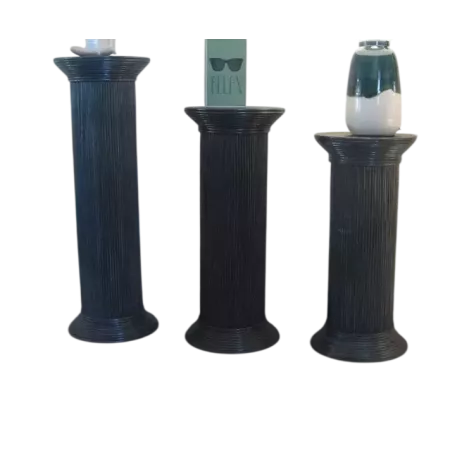 colonne en rotin