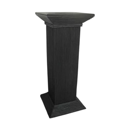 colonne en rotin