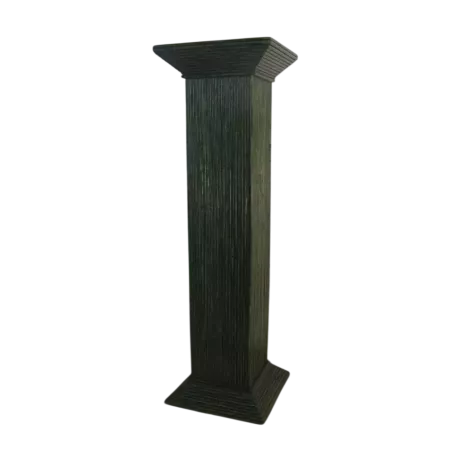 colonne en rotin