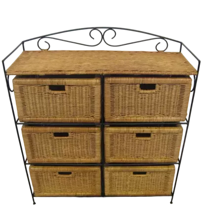 meuble 6 paniers