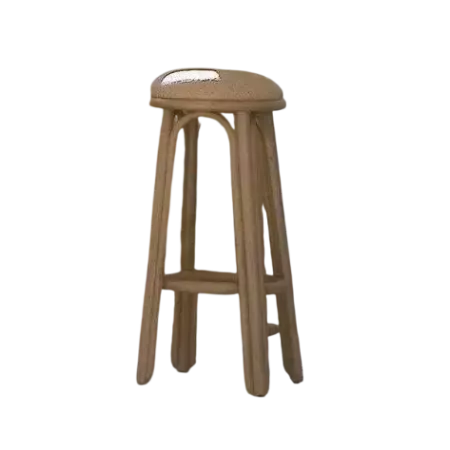 TABOURET DE BAR EN ROTIN