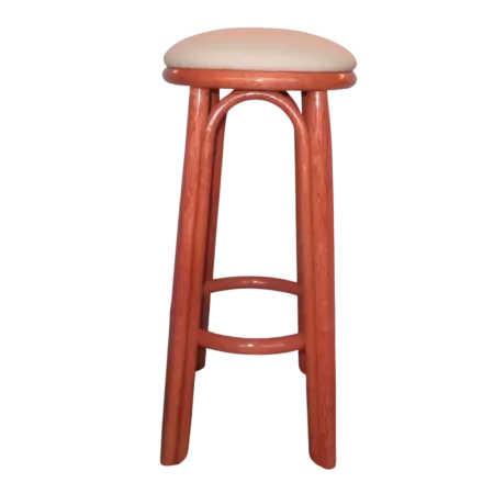 TABOURET DE BAR EN ROTIN
