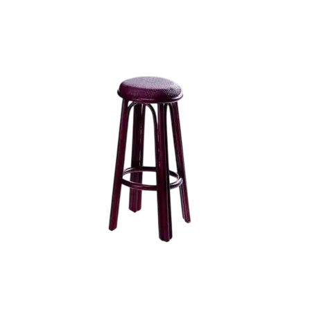 TABOURET DE BAR EN ROTIN
