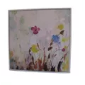 Tableau Fleurs des champs 70x70