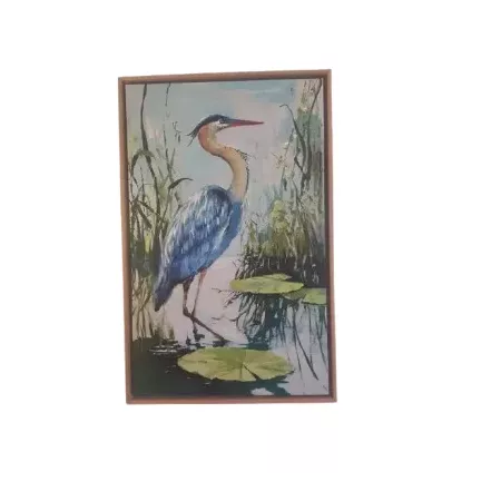 tableau héron