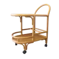 Table Roulante Leeds Cannelle