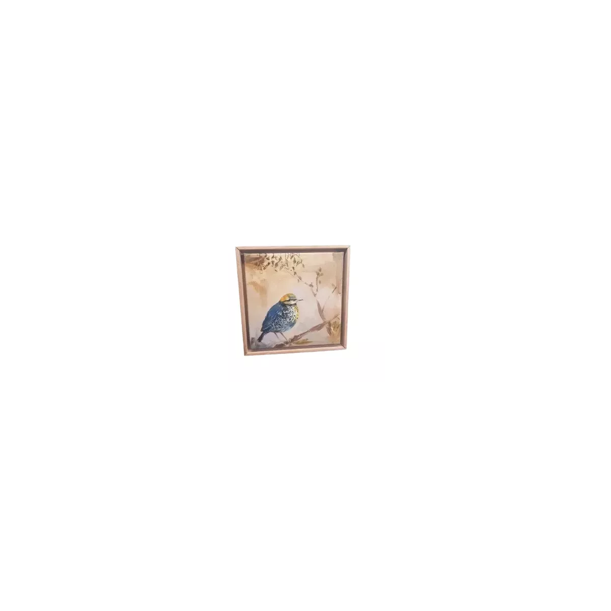 Tableau Oiseau D'Hivers I 34x34
