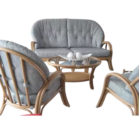SALON EN ROTIN