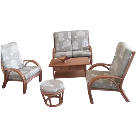 salon en rotin