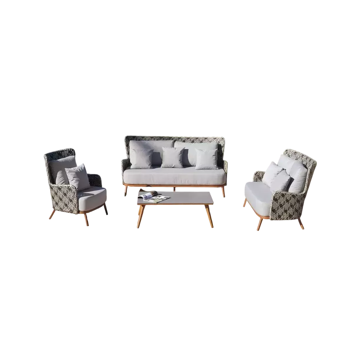 Salon Florencia : Canapé 3 Places + 2 Fauteuils
