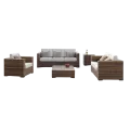 Salon Dakar: canapé 3p + 2 fauteuils