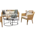 Salon Saigon en rotin