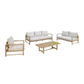 Salon Green Eucalyptus : Canapé 3 places + 2 Fauteuils