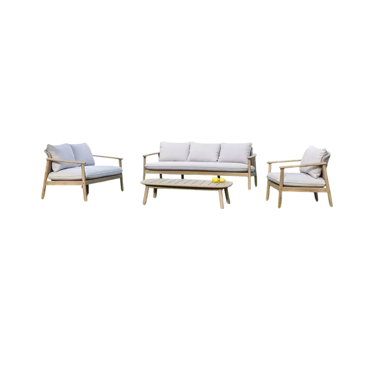 Salon Forest Acacia : canape 3 Places + 2 Fauteuils