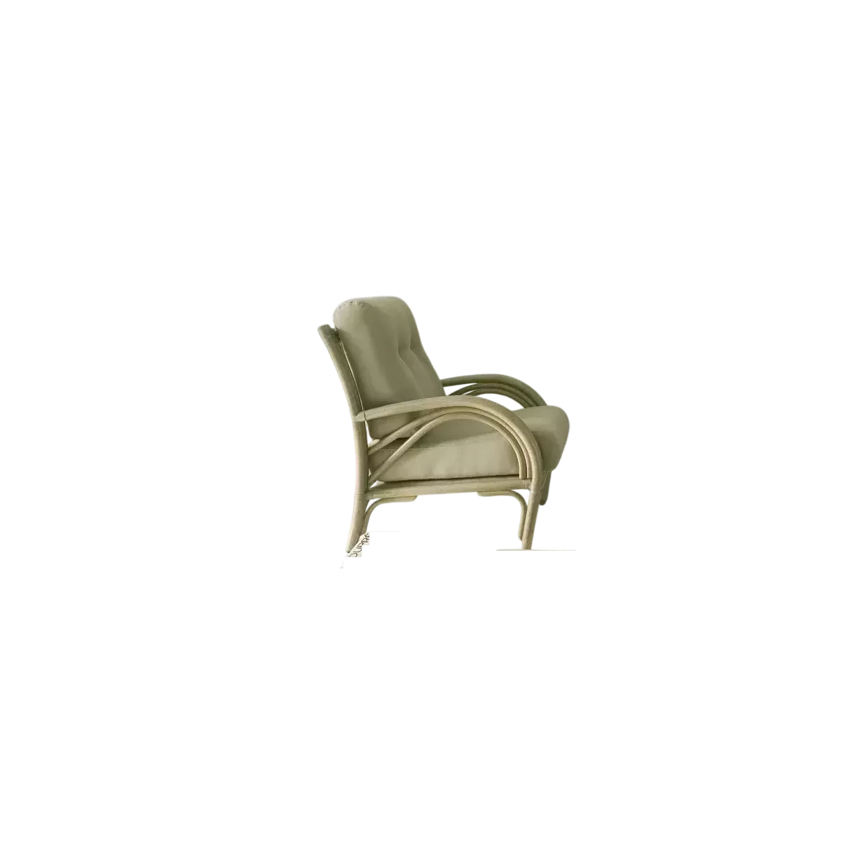 Fauteuil en rotin Denvers Pino