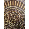 Tableau Quito sequins Noir 52x52