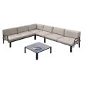 Salon d'Angle Tunez Alu Gris