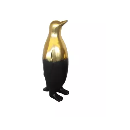 pingouin noir et or