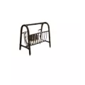 Porte Revues Rotin Gris