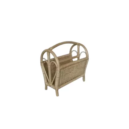 Porte-revue rotin naturel