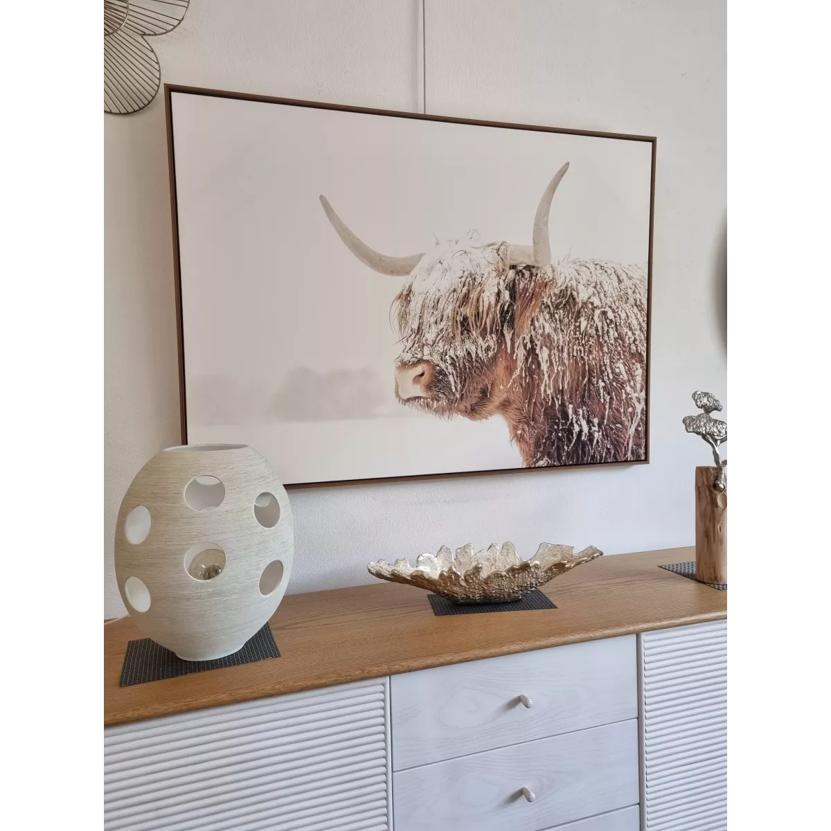 Tableau Tête de Yack 143x100