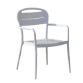Fauteuil de Repas Sofia Alu Blanc