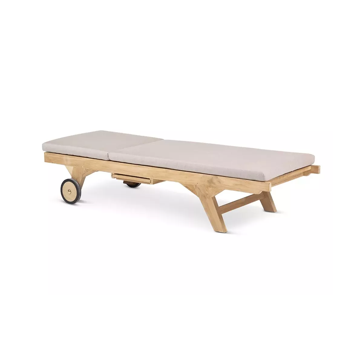 Chaise Longue en Teck Eco