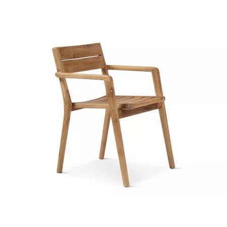 FAUTEUIL DE REPAS TECK EXTERIEUR