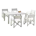 Fauteuil de repas Blanc Director