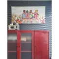 Tableau Femmes Ensemble 140x70