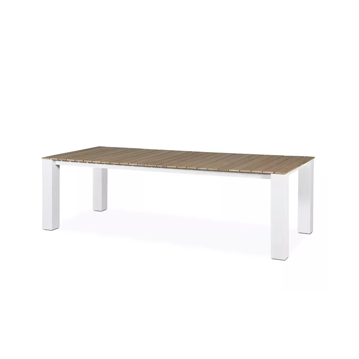 Table de repas Creta Alu et Teck Outdoor 300cm
