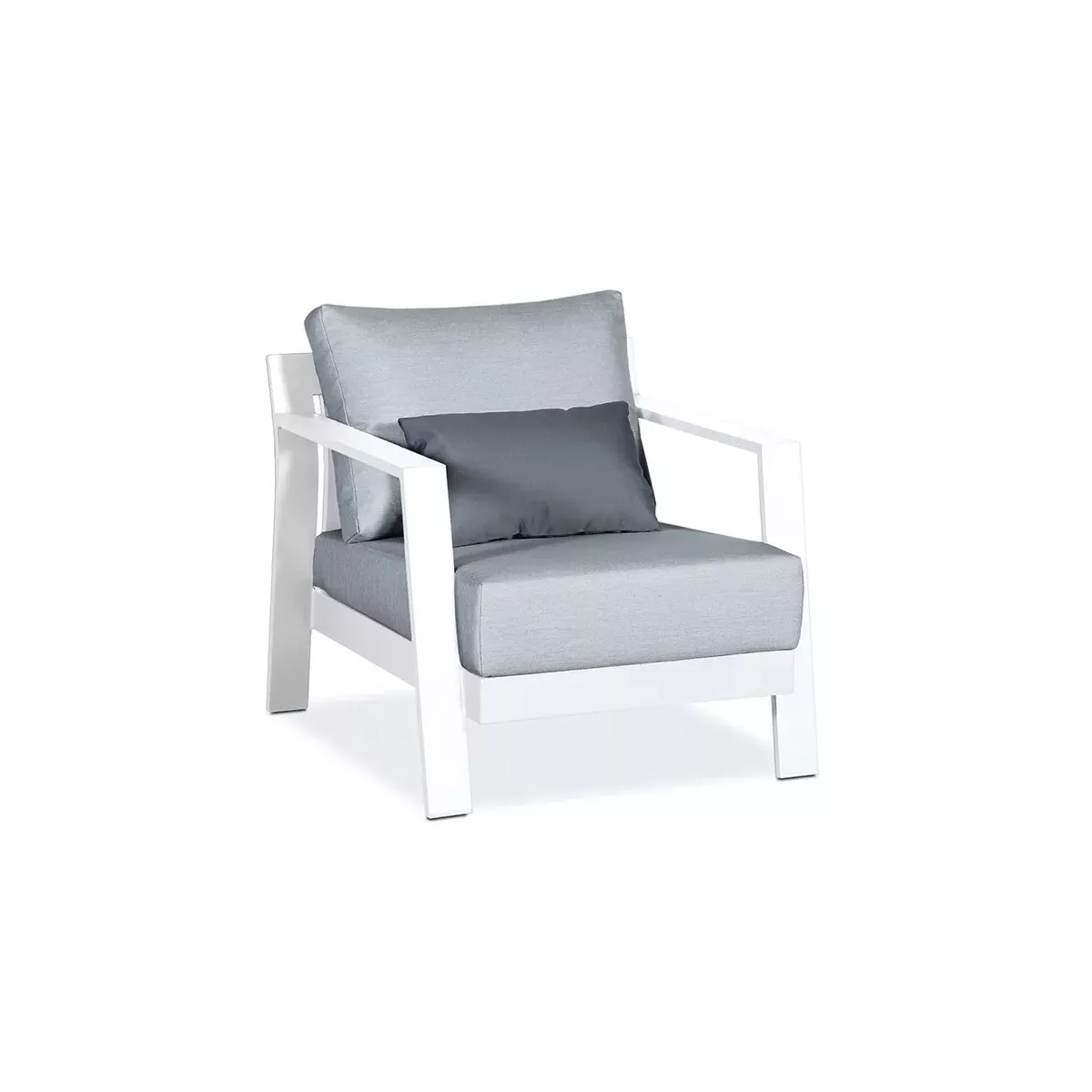 Fauteuil Atenas Alu Blanc