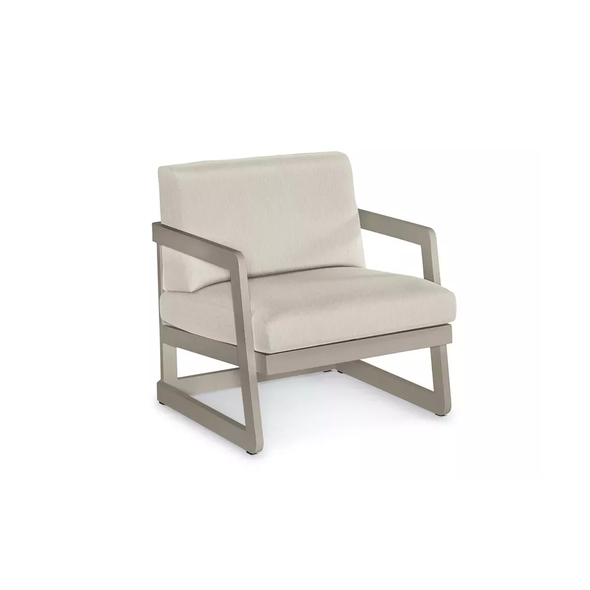 Ensemble 2 Fauteuils Faro + Table basse Carrée Faro