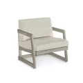 Ensemble 2 Fauteuils Faro + Table basse Carrée Faro