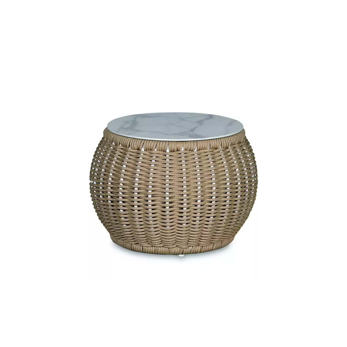 Table Basse Cordage Palma 50x50