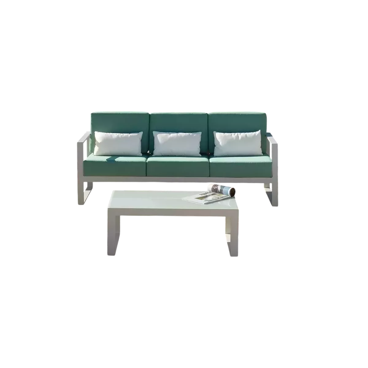 Table basse rectangulaire Nerja 100x60