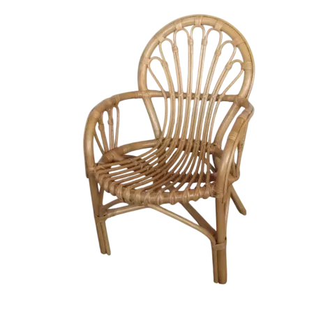 fauteuil enfant rotin