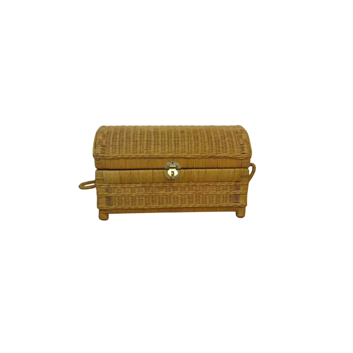 Coffre Rotin Valin Miel  64x28