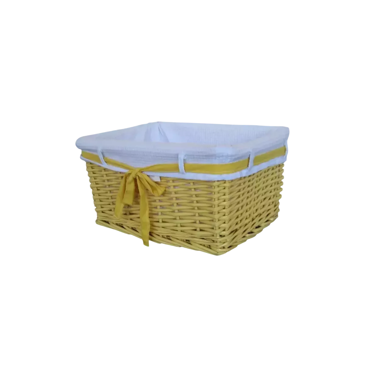 Casier OsierTeinté Jaune 38x28
