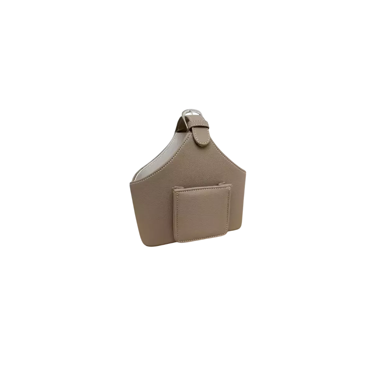 Porte télécommandes panier Nude cuir Grainé