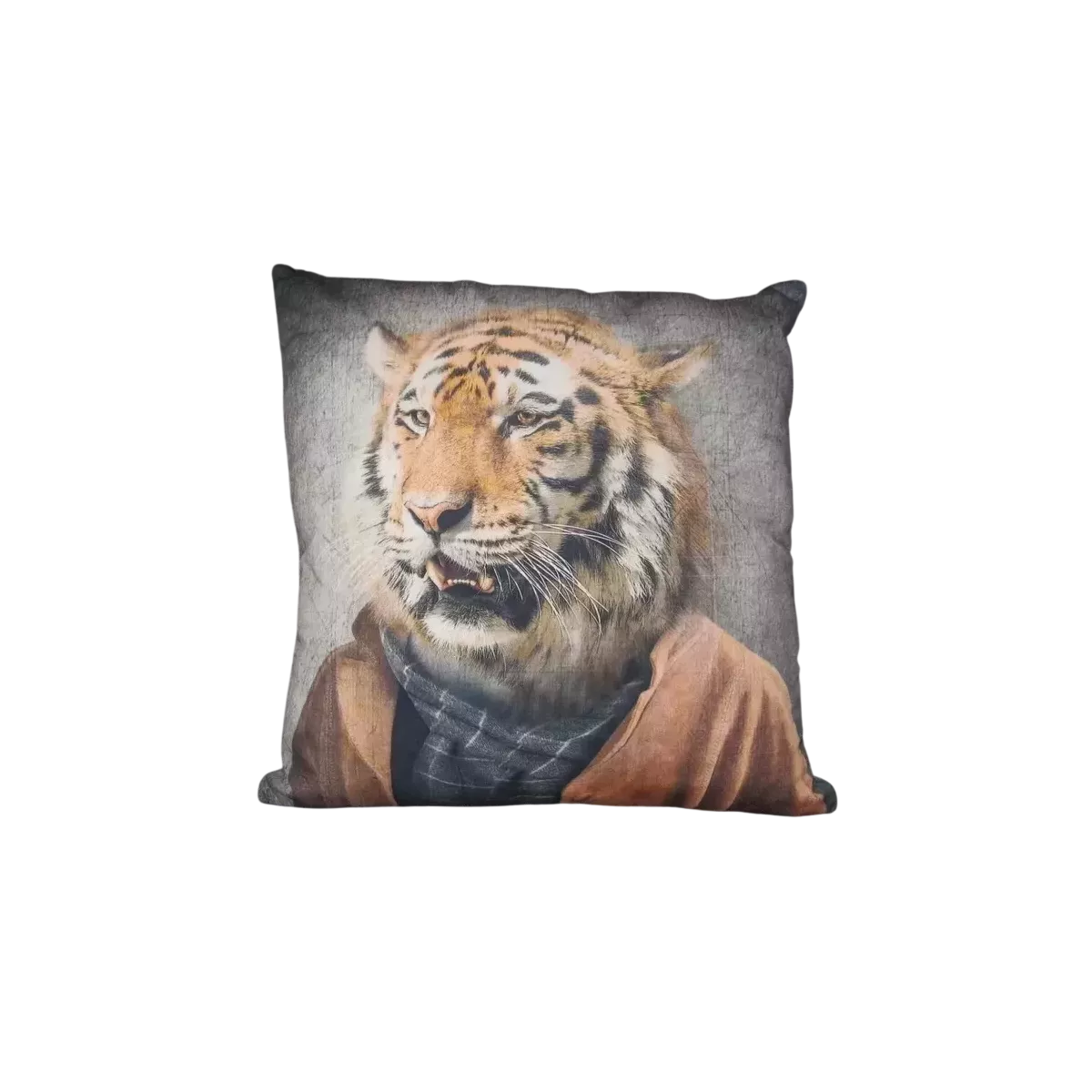Coussin Homme-Tigre