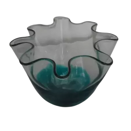 coupe en verre feuille dorée